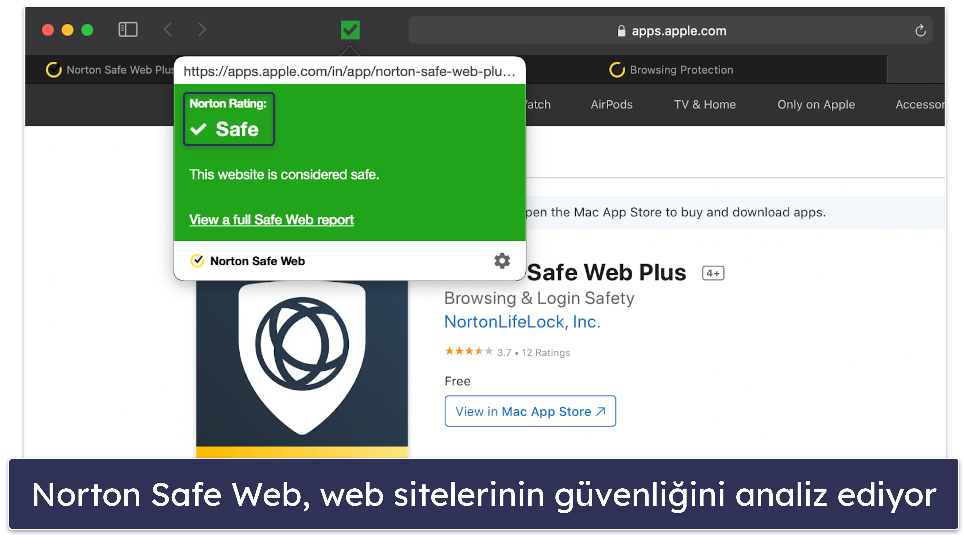 🥉3. Norton 360 — Web Güvenliği İçin En İyisi