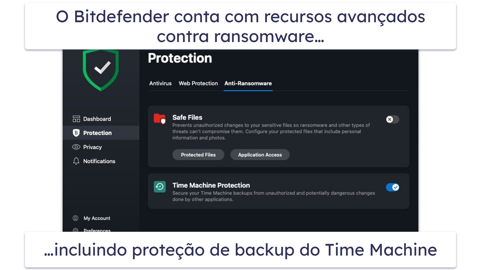 5. Bitdefender — Ótimas proteções contra ransomware para macOS