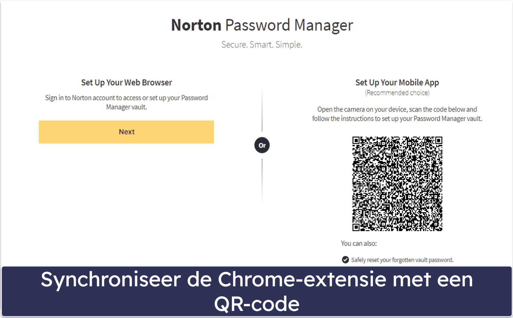 Bonus. Norton Password Manager – Veilige gratis optie met kluiscontrole