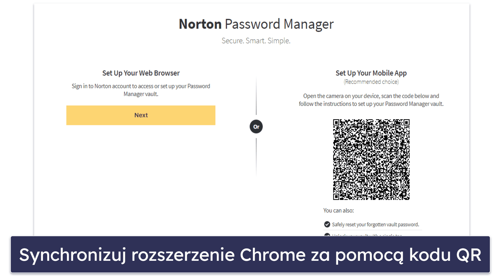 Bonus. Norton Password Manager — bezpieczna i darmowa opcja z audytowaniem skrytki z hasłami