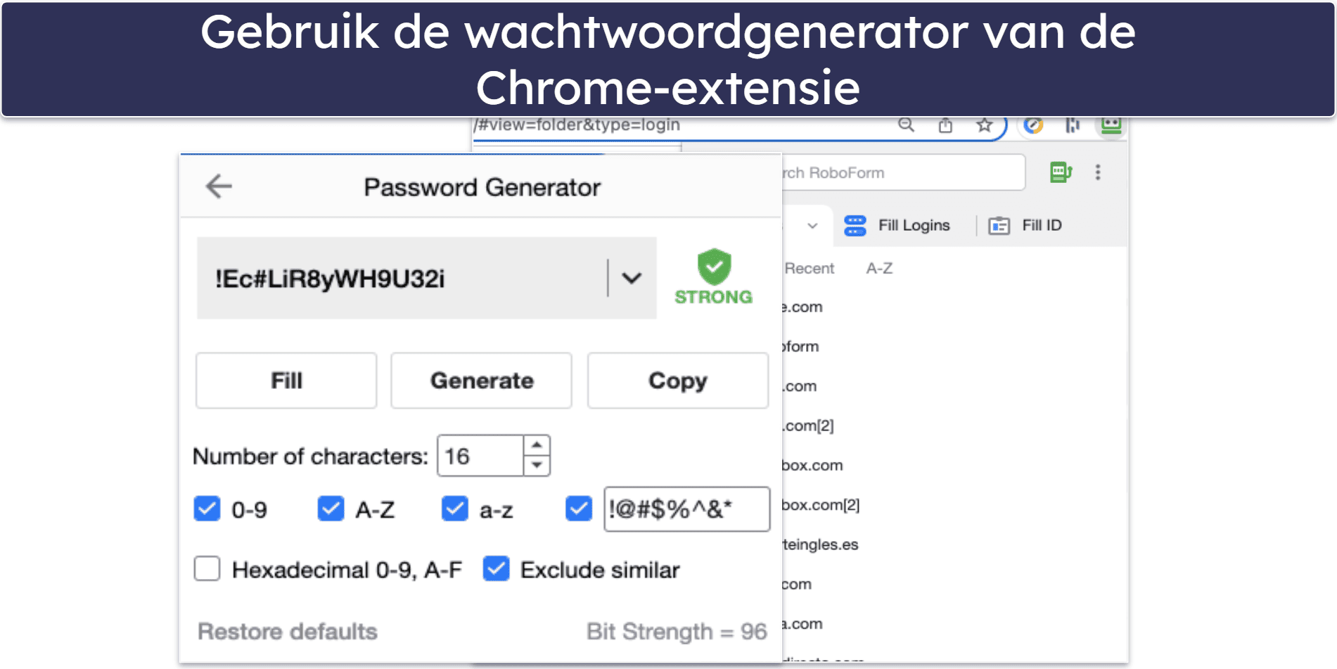 🥉3. RoboForm – Uitstekende mogelijkheden voor het invullen van formulieren