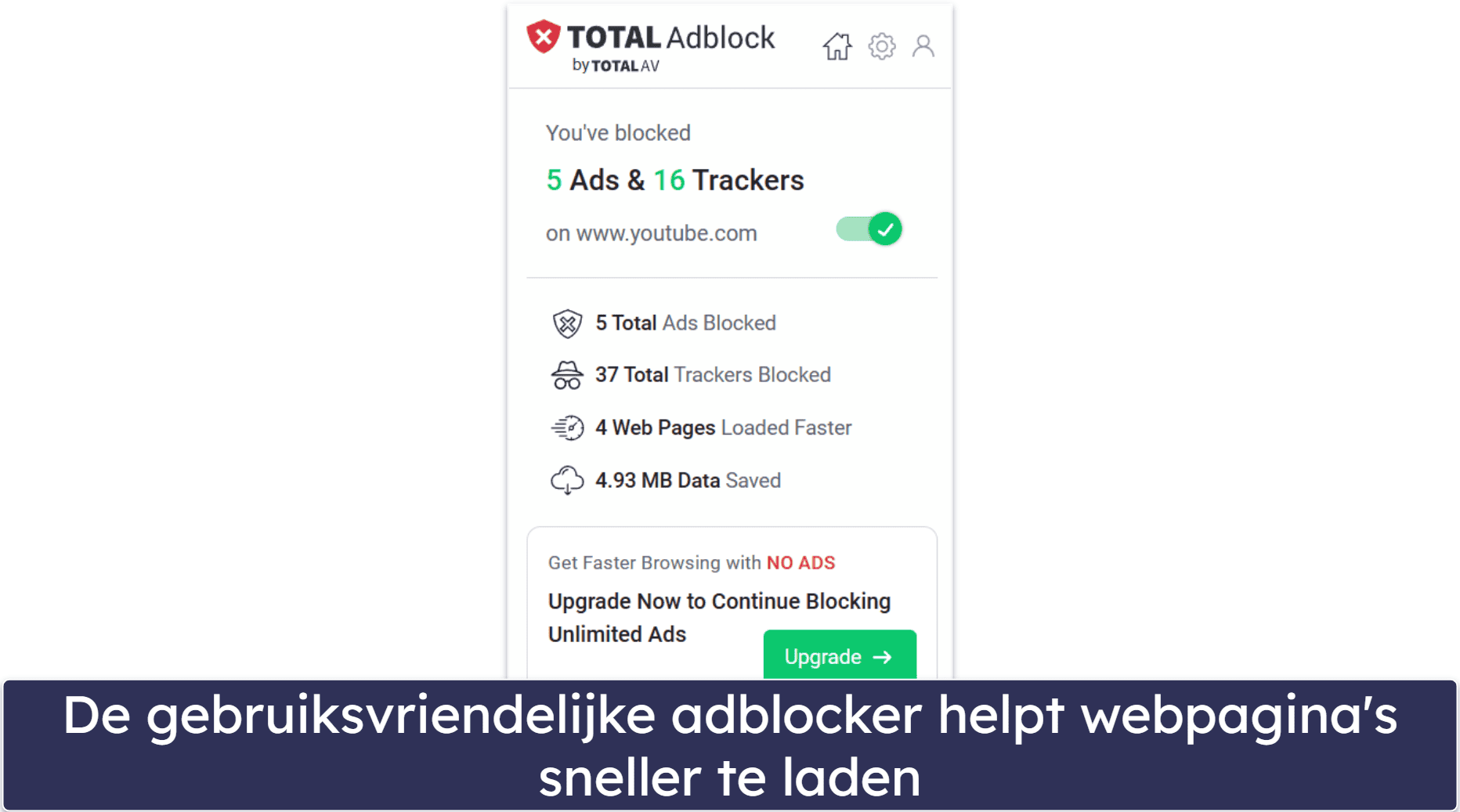 7. Total Password – Bevat een gratis adblocker