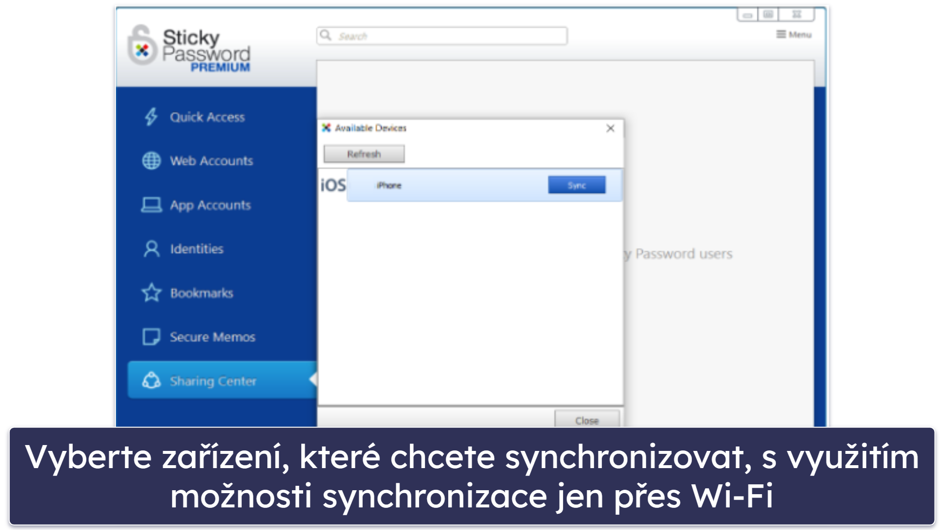 9. Sticky Password – Bezpečné možnosti synchronizace dat