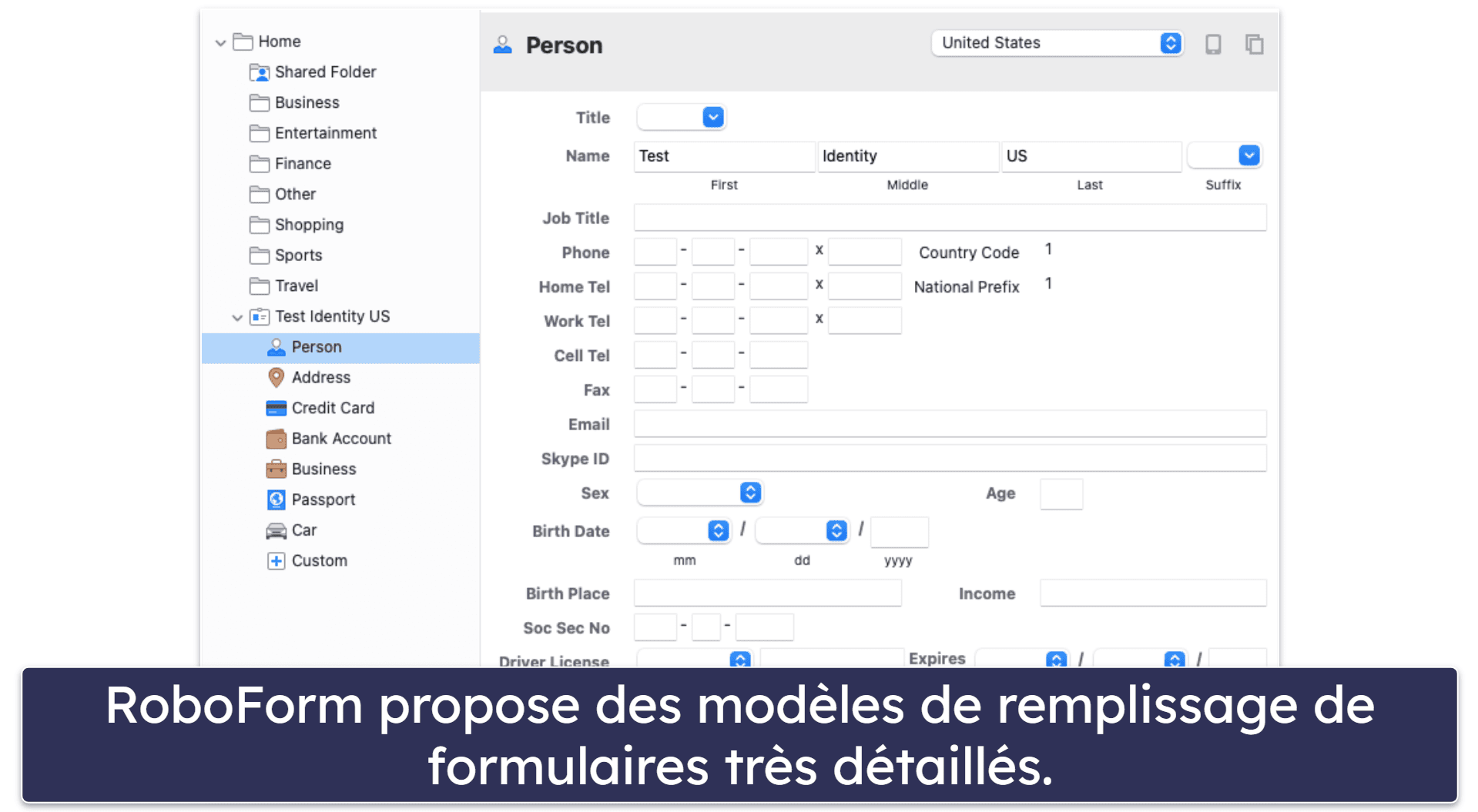 🥉 3. RoboForm — Meilleur gestionnaire de mots de passe à petit prix + excellent remplissage de formulaires