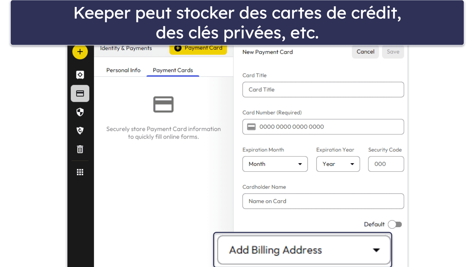 5. Keeper — Bonne sécurité, 2 FA avancé et bons outils de développement