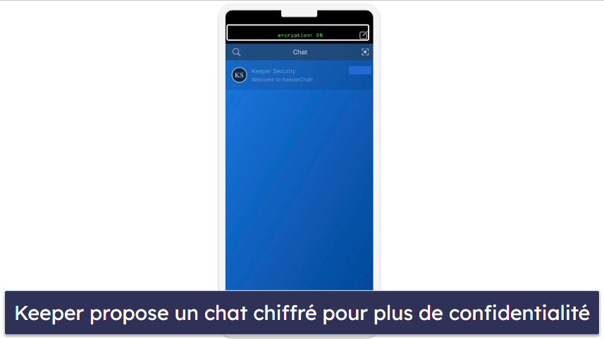 🥈2. Keeper – Meilleures fonctions de sécurité pour iOS