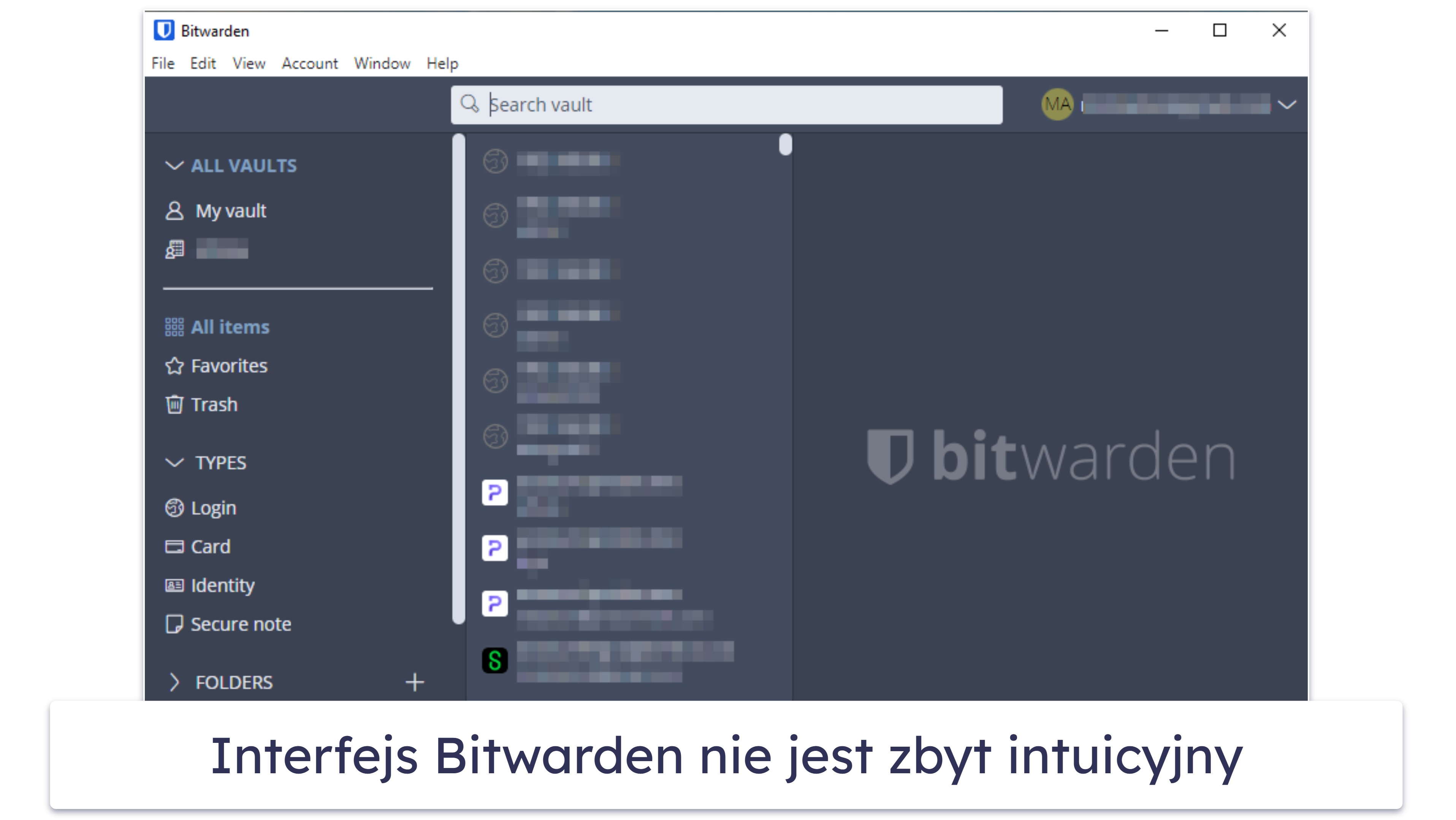 9. Bitwarden — Menedżer haseł typu open source