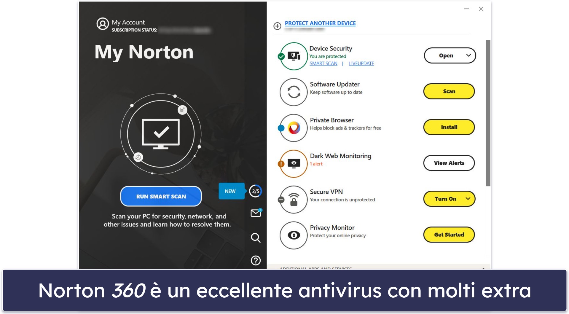 Bonus. Norton Password Manager – Opzione gratuita di livello accettabile