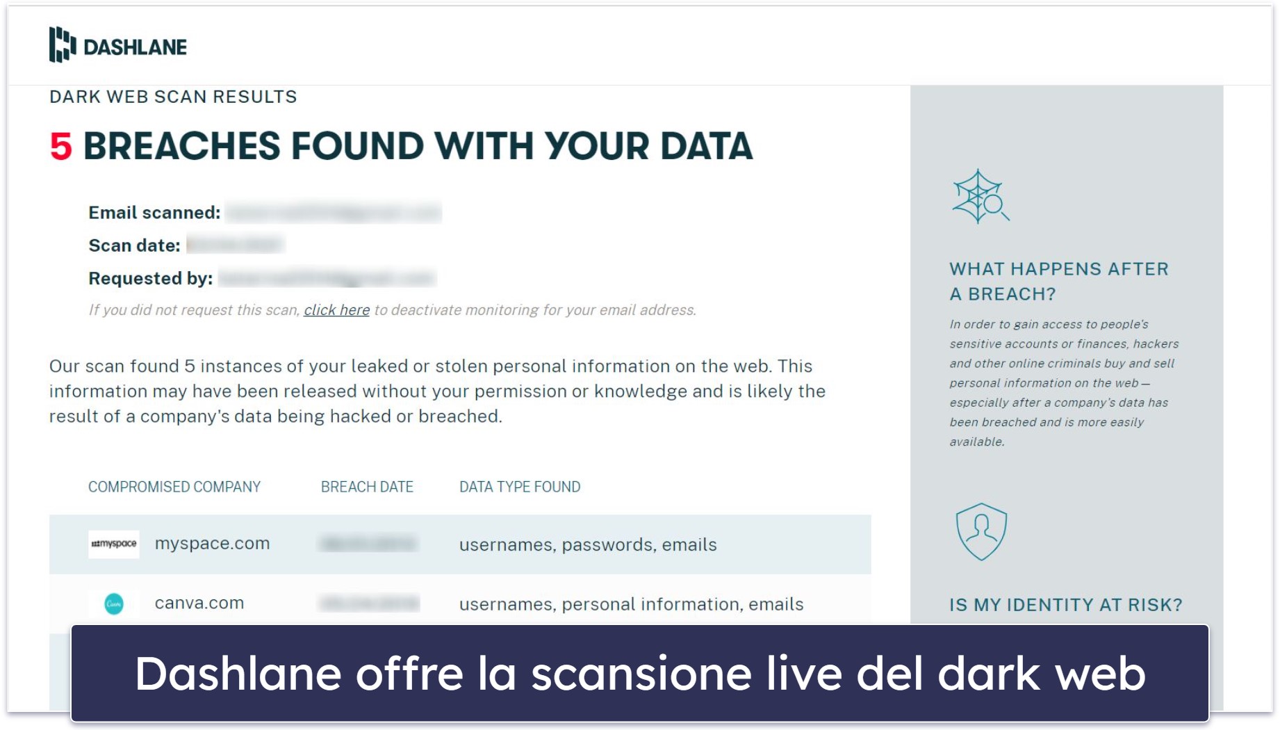 🥈2. Dashlane – Il migliore per le funzionalità aggiuntive (dispone di una VPN)