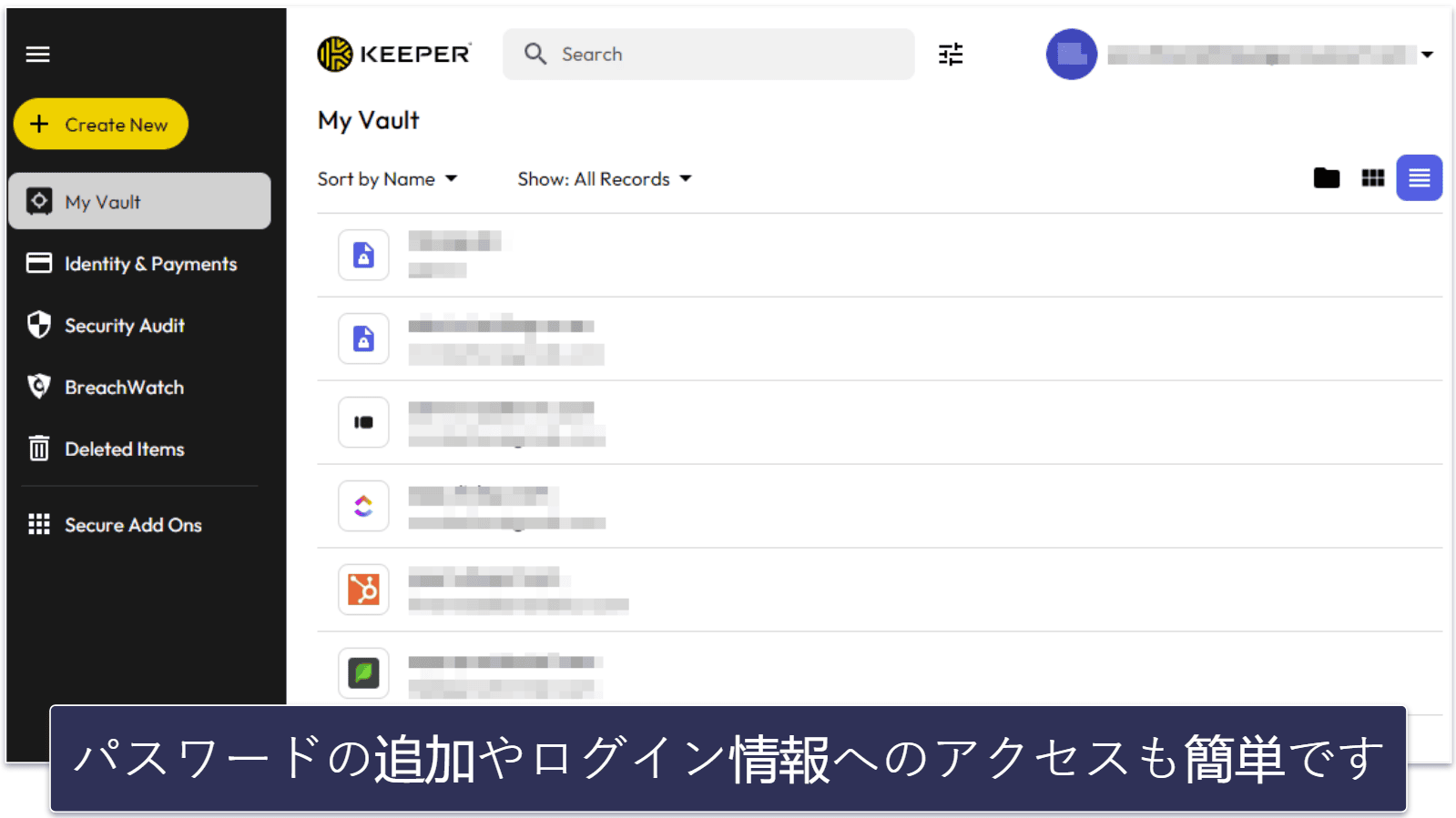 5. Keeper―追加のセキュリティ機能が魅力