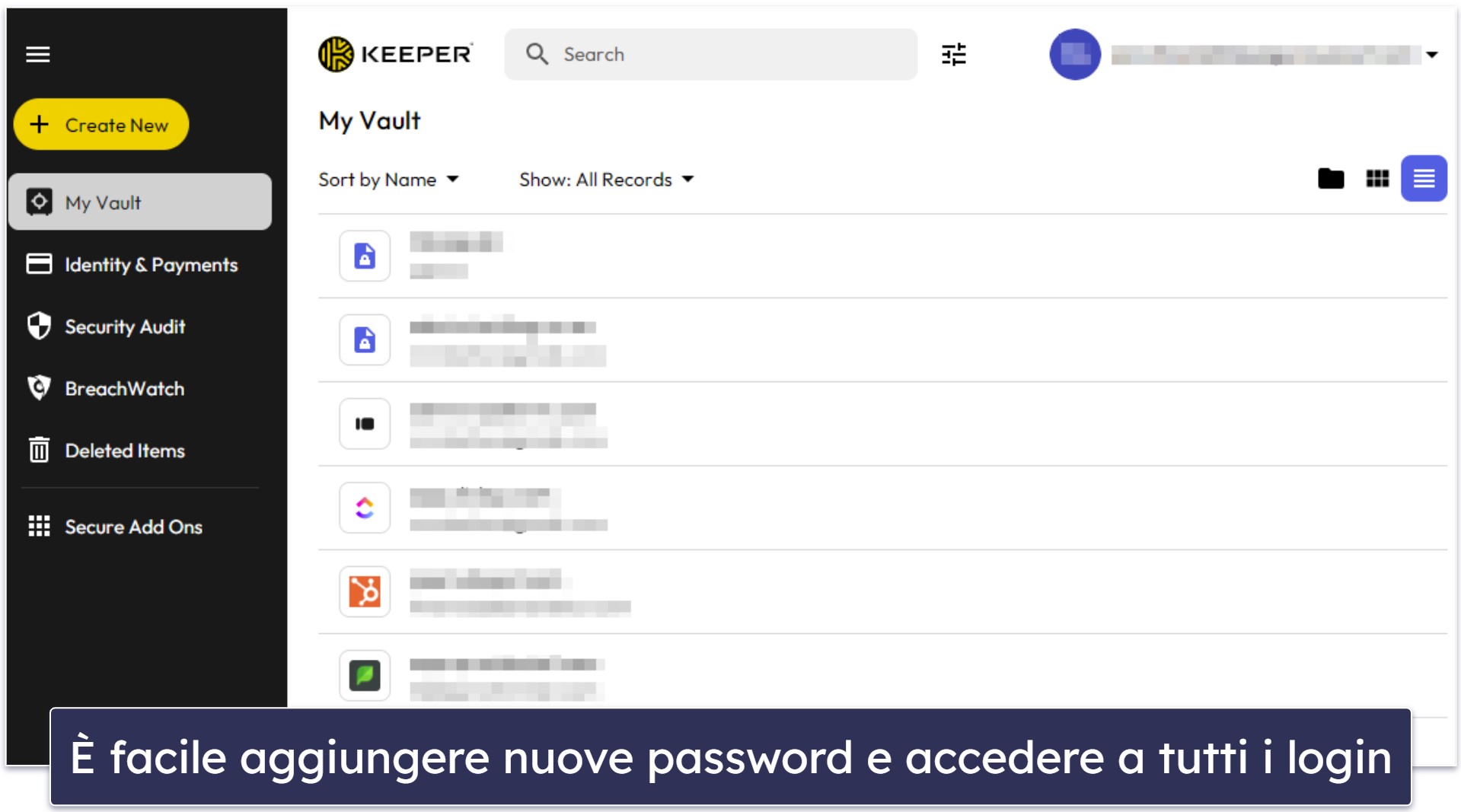 5. Keeper – Il migliore per funzioni di sicurezza aggiuntive