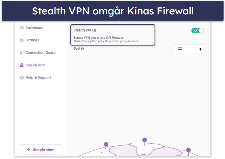 🥉3. PrivateVPN — Simpelt Interface Med God Sløring