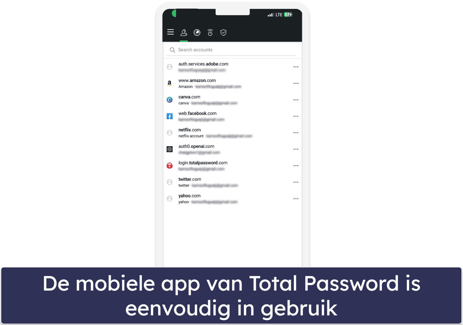 8. Total Password — Eenvoudig &amp; veilig wachtwoordbeheer voor iOS