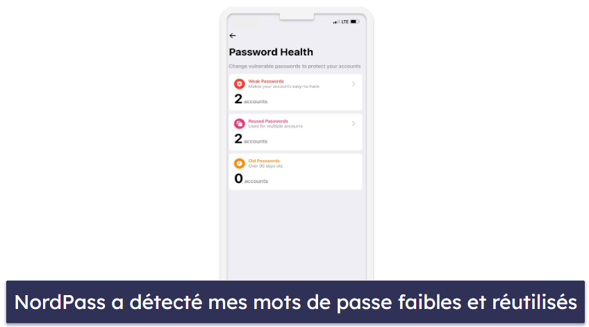 5. NordPass — Interface iOS intuitive et facile à utiliser