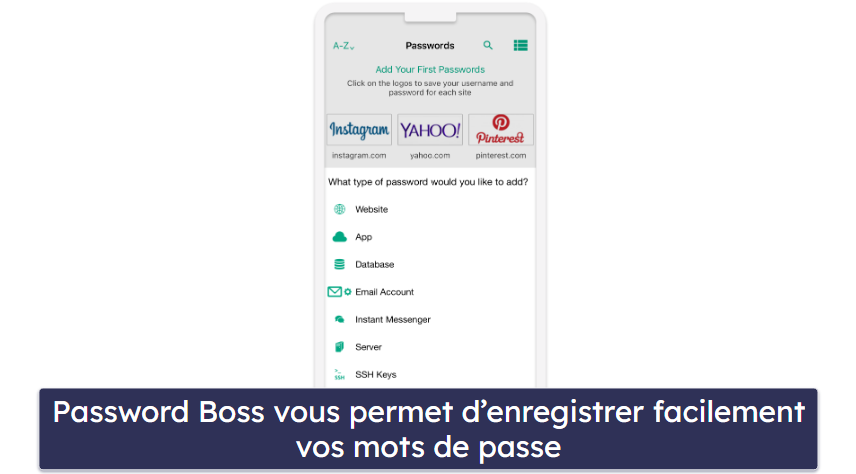 10. Password Boss — Une application iOS bien conçue avec une large gamme de fonctionnalités