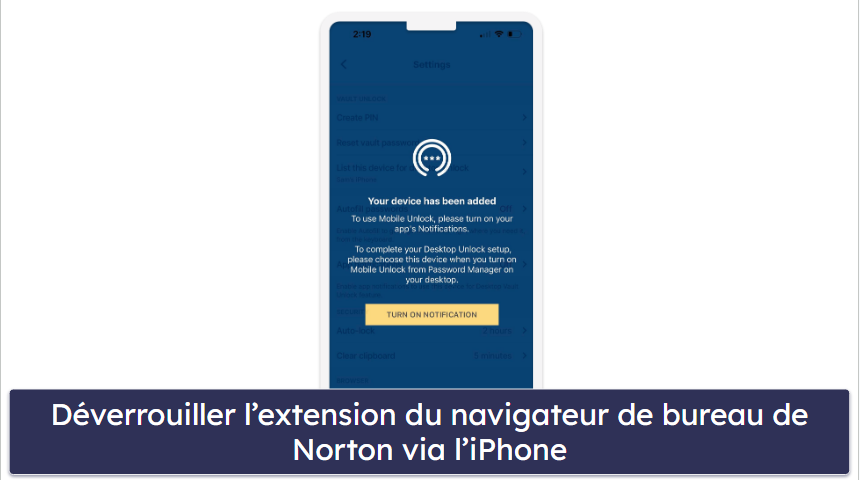 Bonus. Norton Password Manager — Une excellente solution gratuite avec une application iOS intuitive