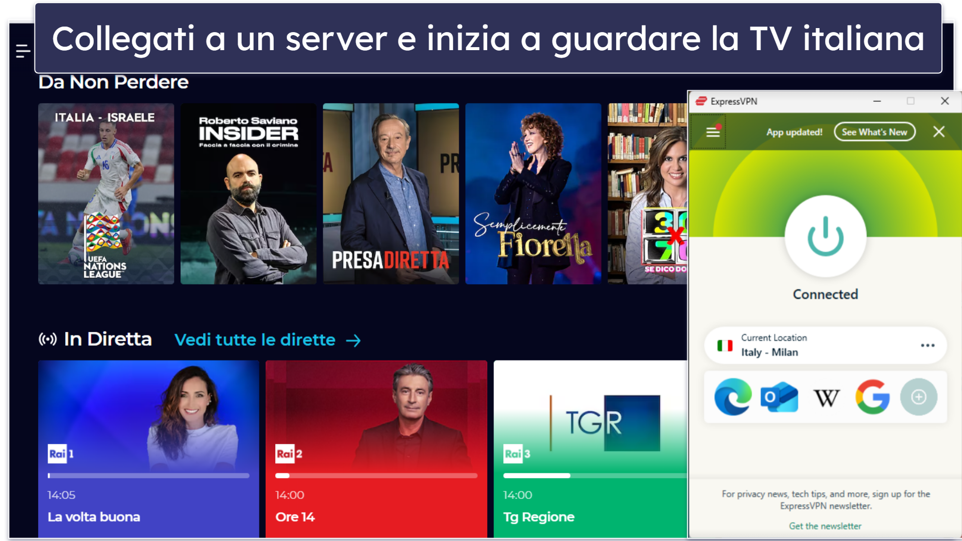 Come vedere la TV italiana su qualsiasi dispositivo