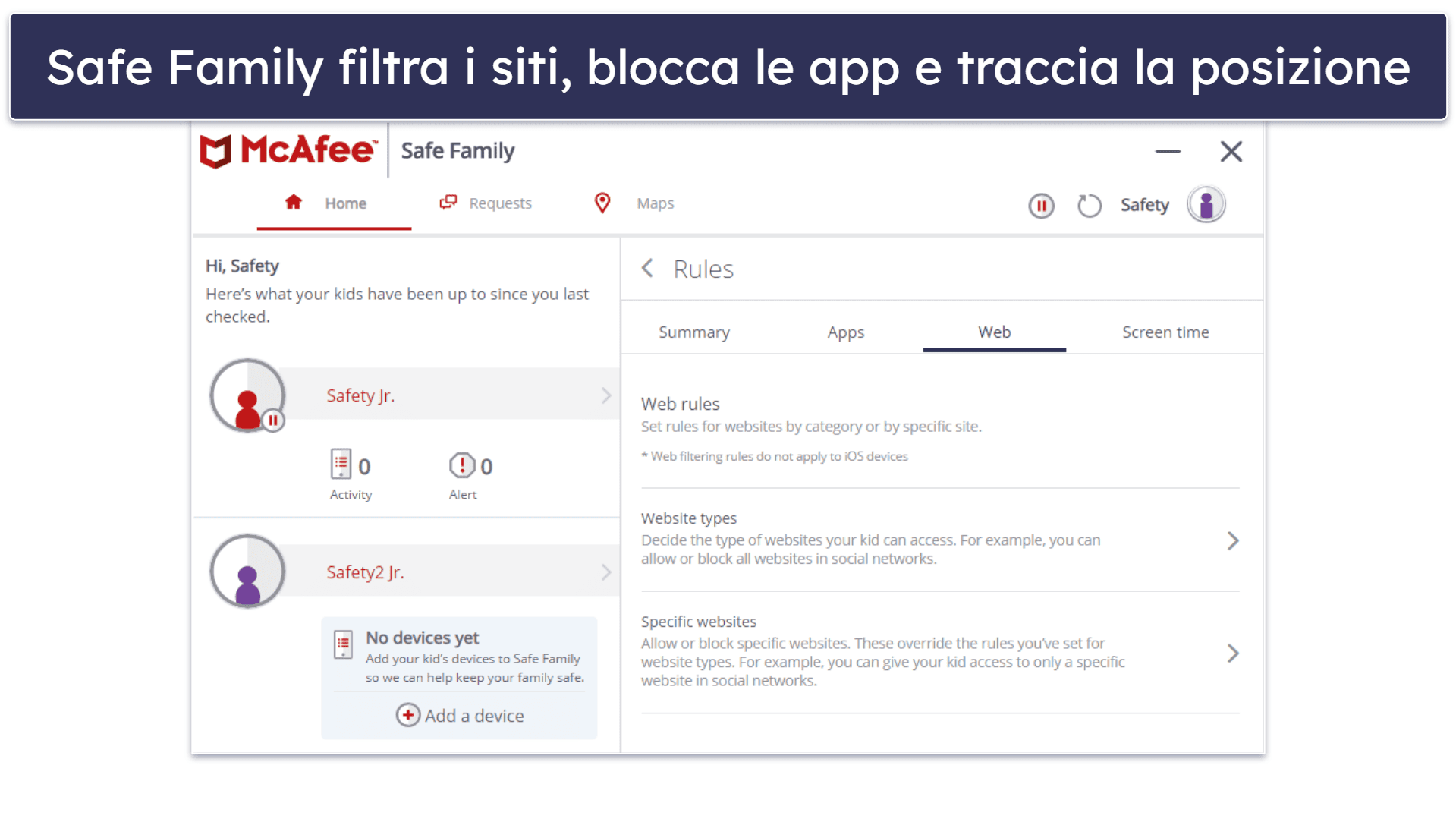 Funzioni di sicurezza di McAfee – Perfetto rilevamento anti-malware, eccellente protezione web e altro ancora