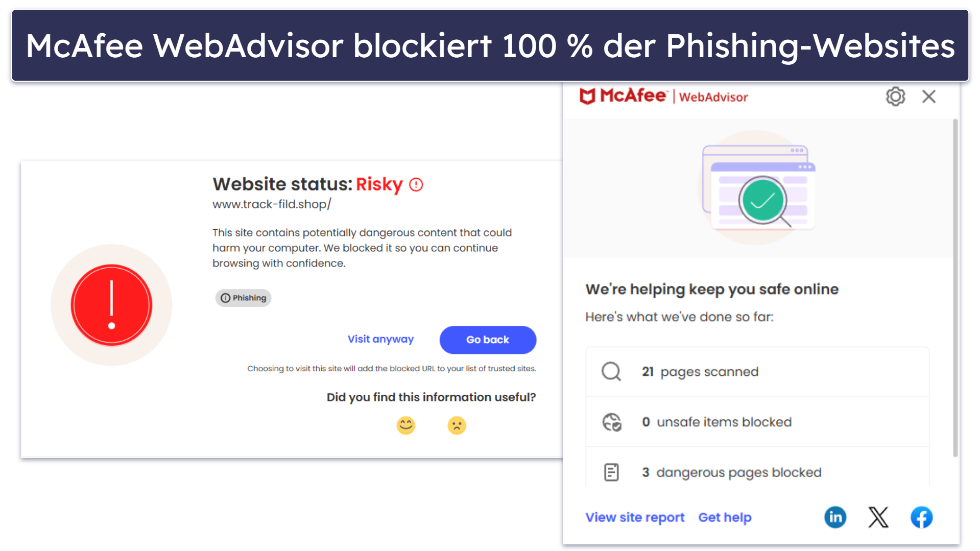 4. McAfee Total Protection – am besten für unbegrenzt viele Geräte