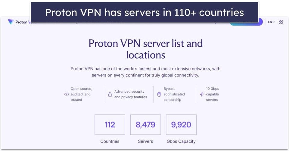 Proton VPN Servers &amp; IP Addresses — Offers a Huge Network + Speed Metrics