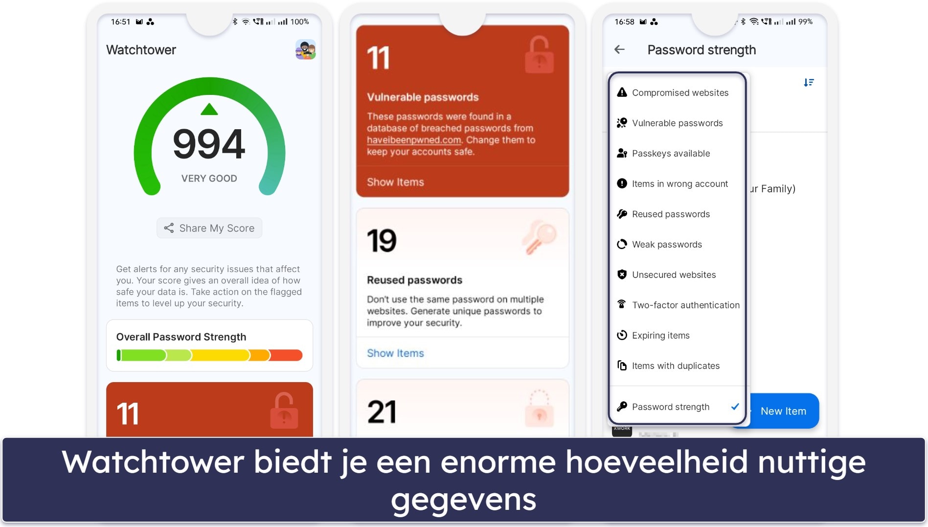 🥈 2. 1Password — Topbeveiliging met unieke extra’s