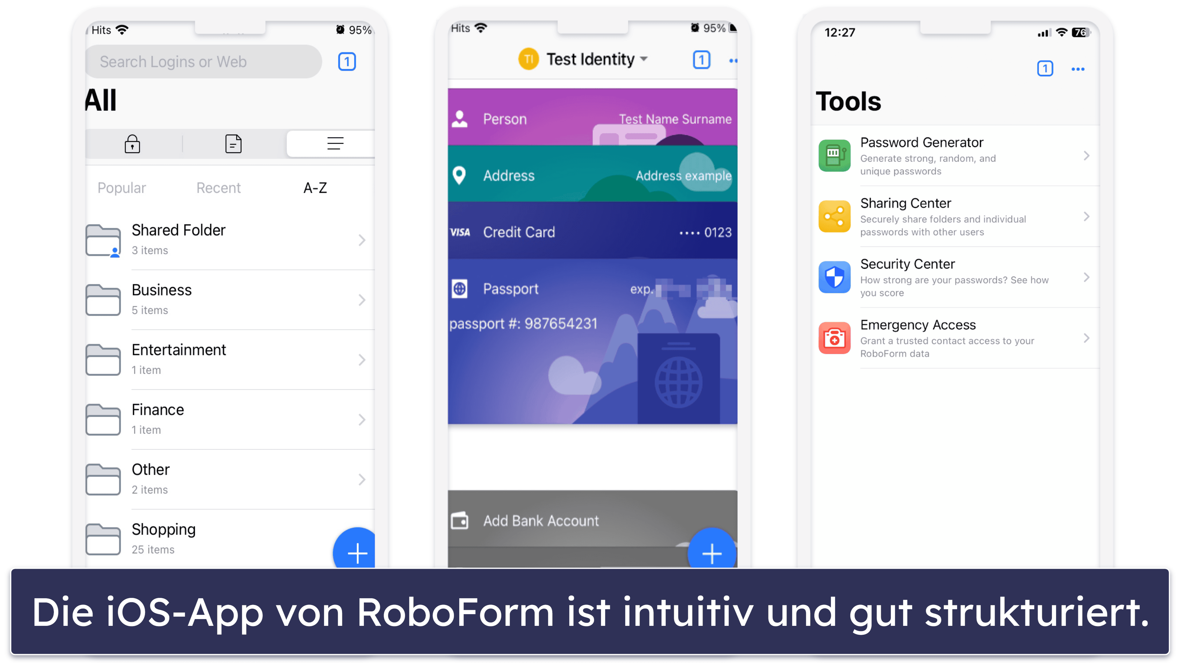 🥉3. RoboForm — Perfekte Formularvervollständigung und hervorragende Sicherheit