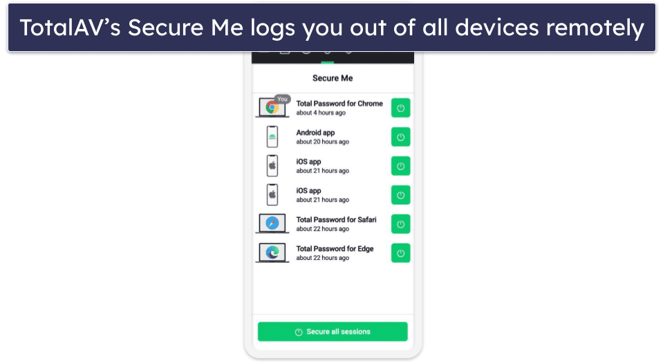 8. Total Password — Simple &amp; Secure Password Management for iOS