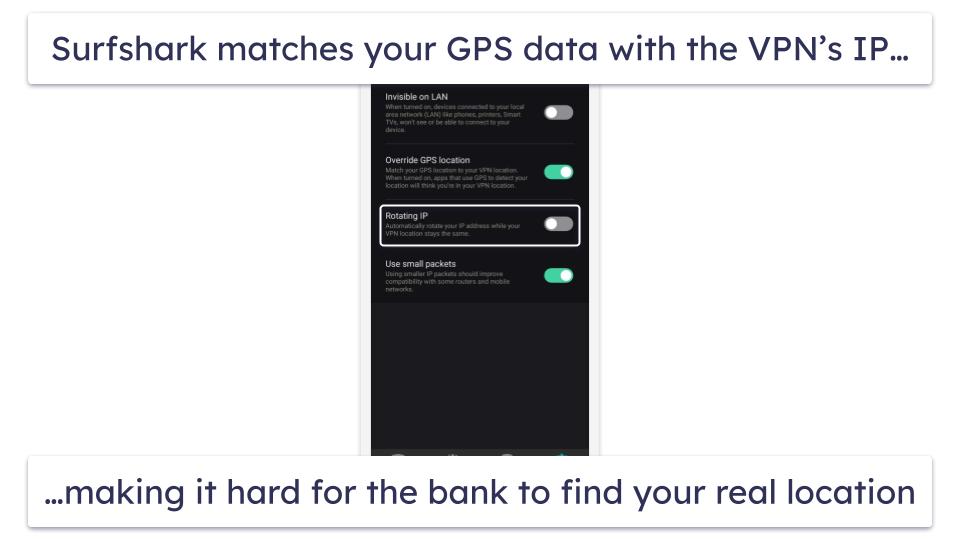 5. Surfshark — Privacy-Friendly VPN With a Built-In GPS Feature
