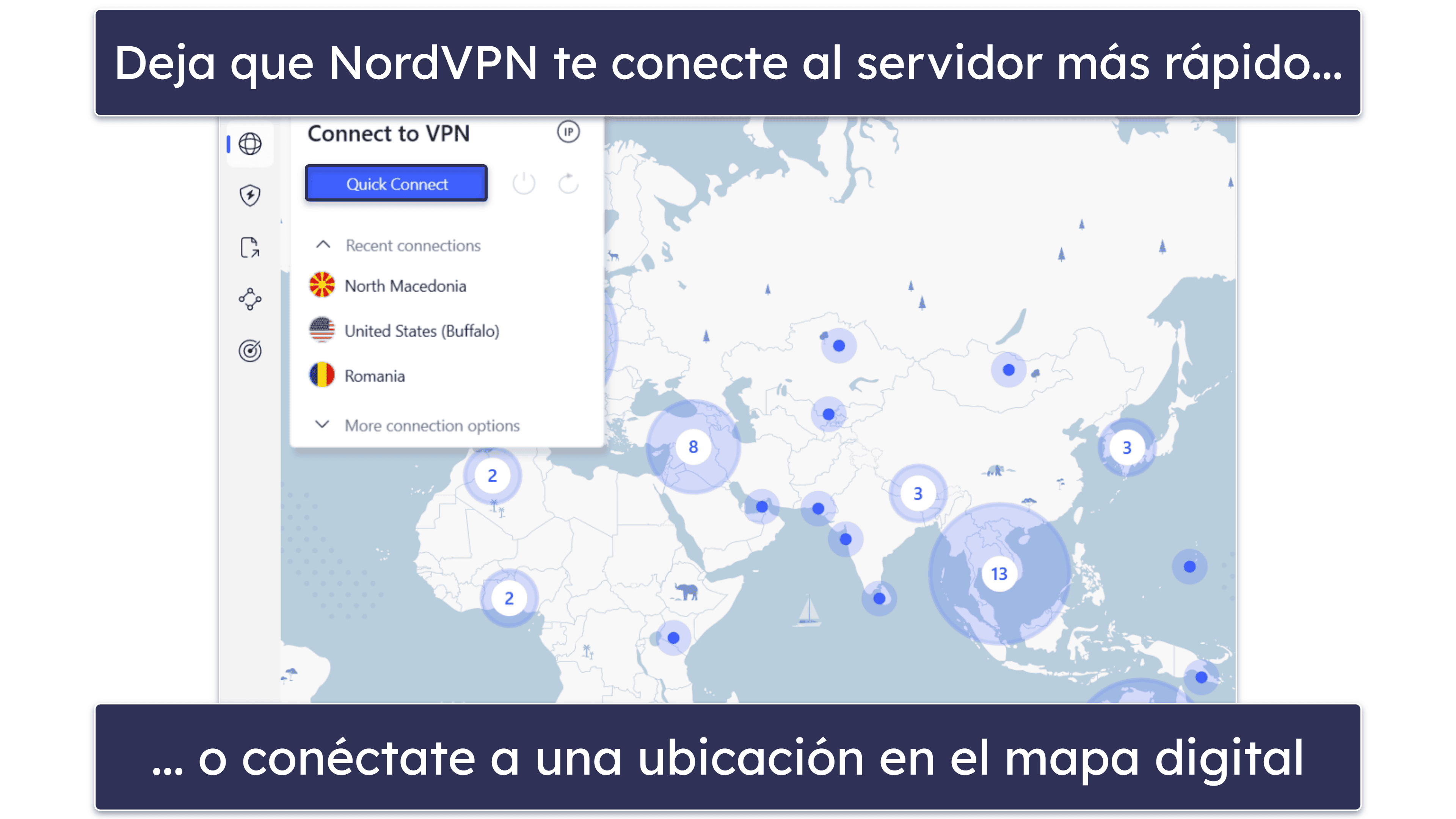 4. NordVPN: VPN fácil de usar para ver televisión china