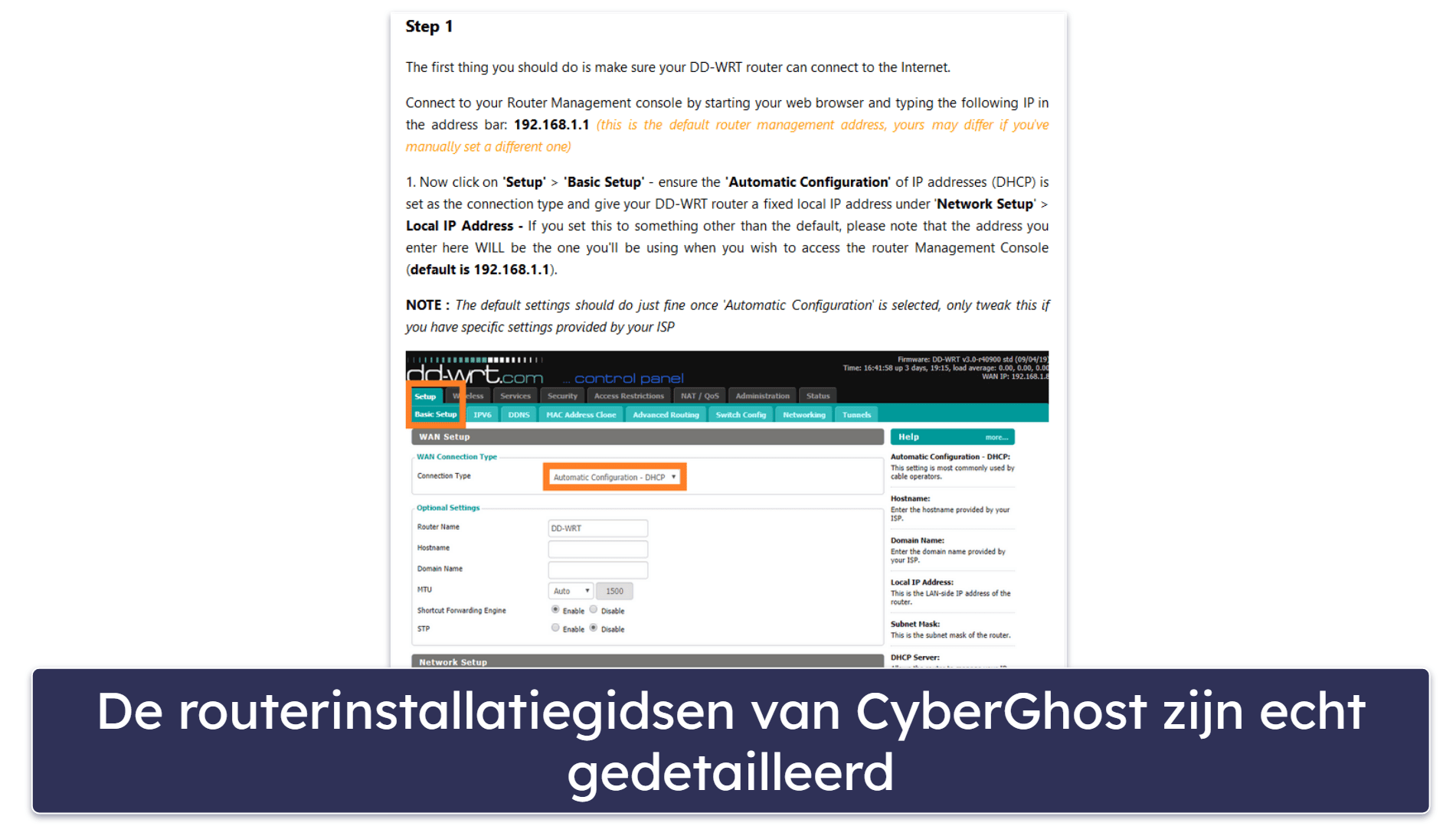 🥉3. CyberGhost VPN — Eenvoudig instelling + servers geoptimaliseerd voor streamen