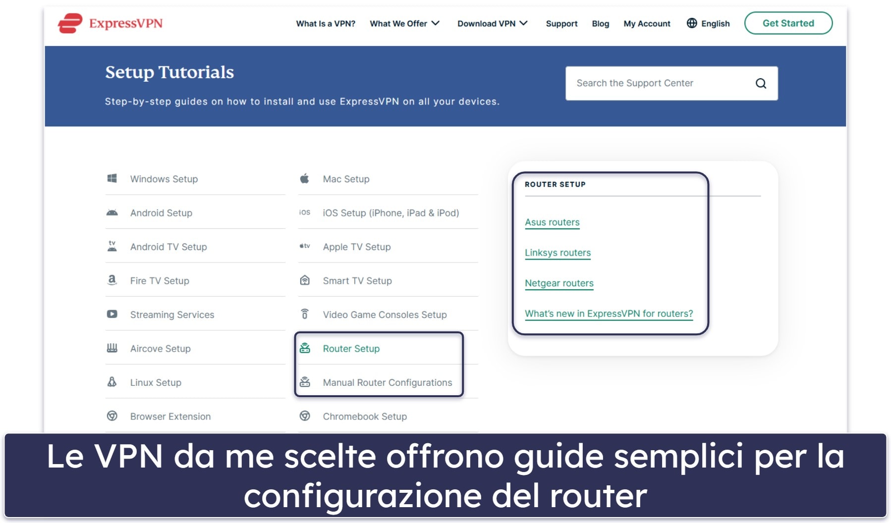 Metodologia di test: confronto &amp; criteri di classificazione