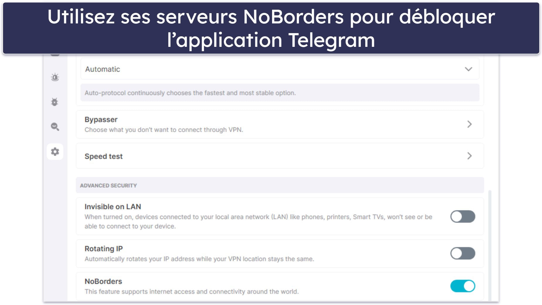 4. Surfshark — Parfait pour débloquer Telegram sur les réseaux restrictifs