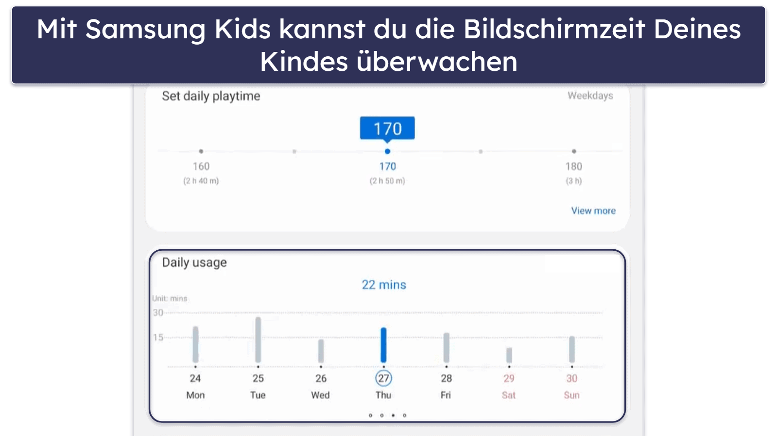 Wie man die Kindersicherung auf einem Samsung-Tablet aktiviert