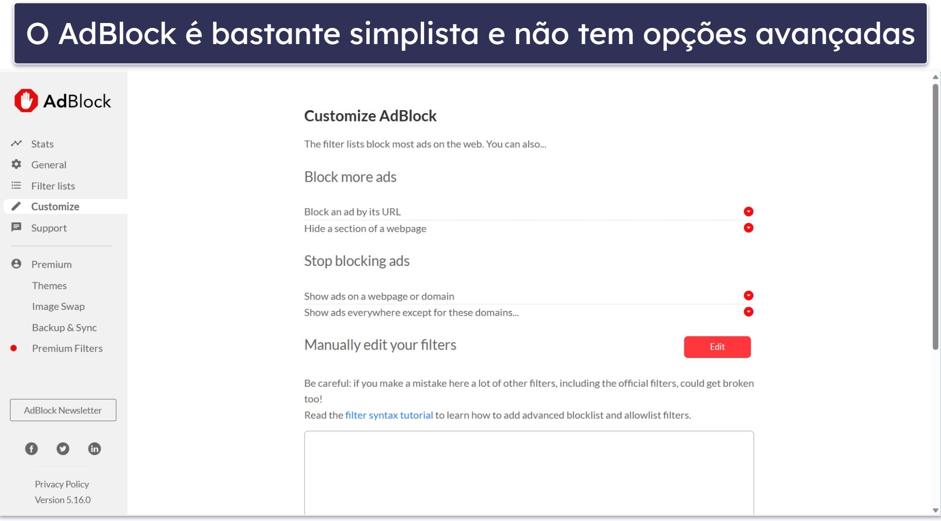 Bônus. AdBlock: bloqueador de anúncios gratuito e open-source