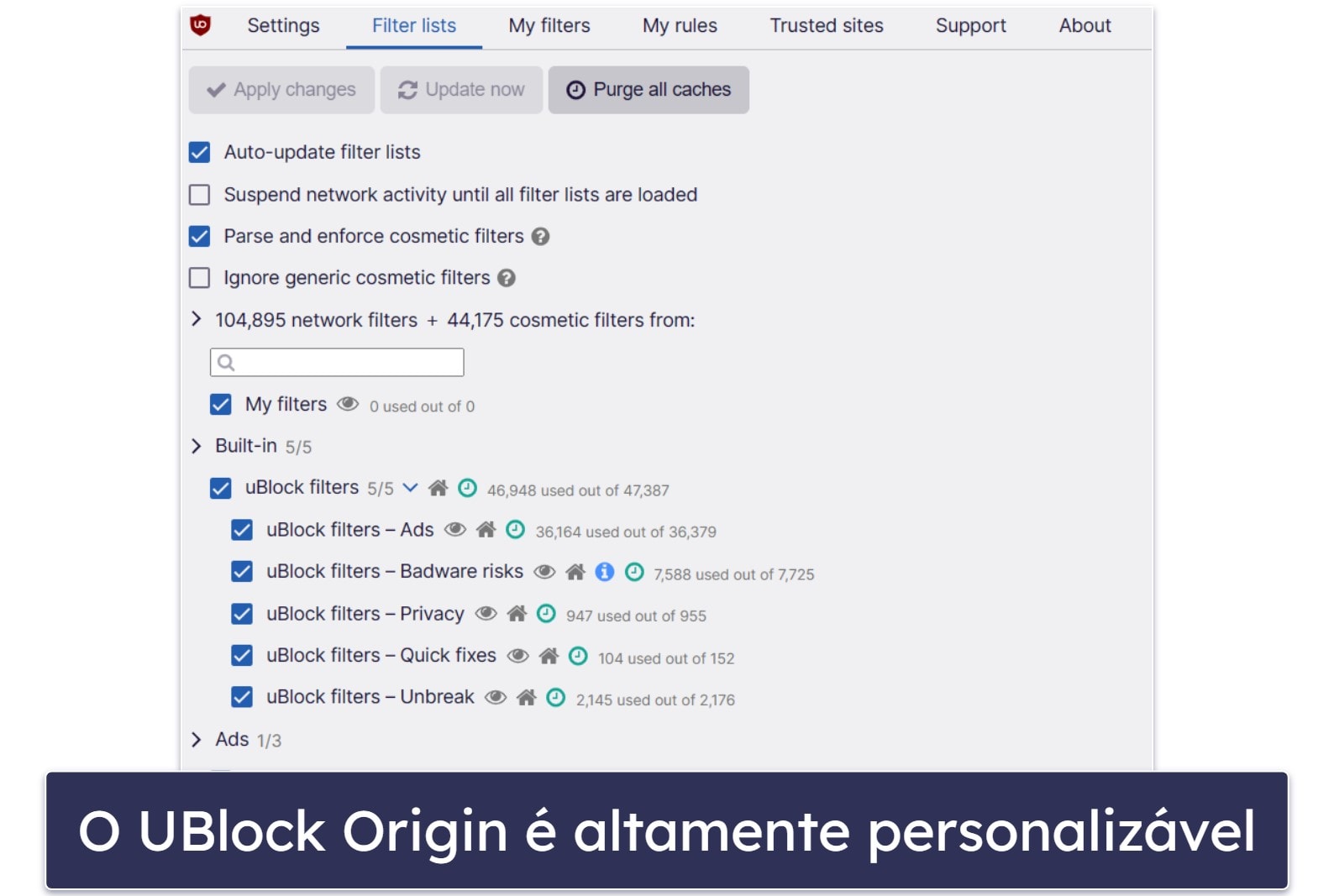 6. uBlock Origin: melhor bloqueador de anúncios gratuito e independente