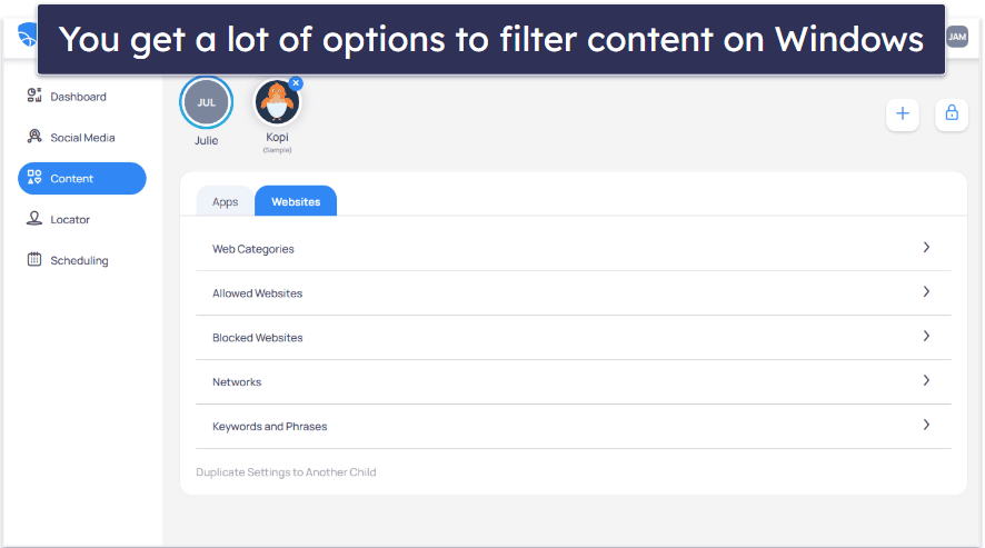 5. Mobicip — Customizable Web Filters for Windows