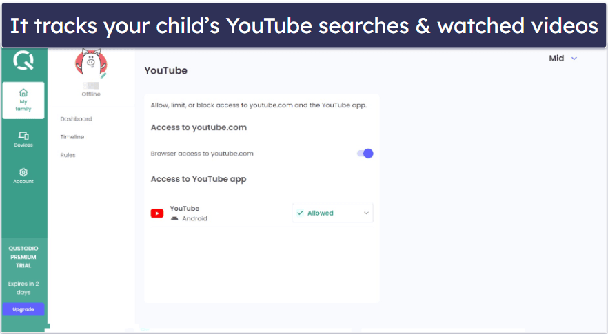 🥇 1. Qustodio — Best Parental Control App for Windows in 2024