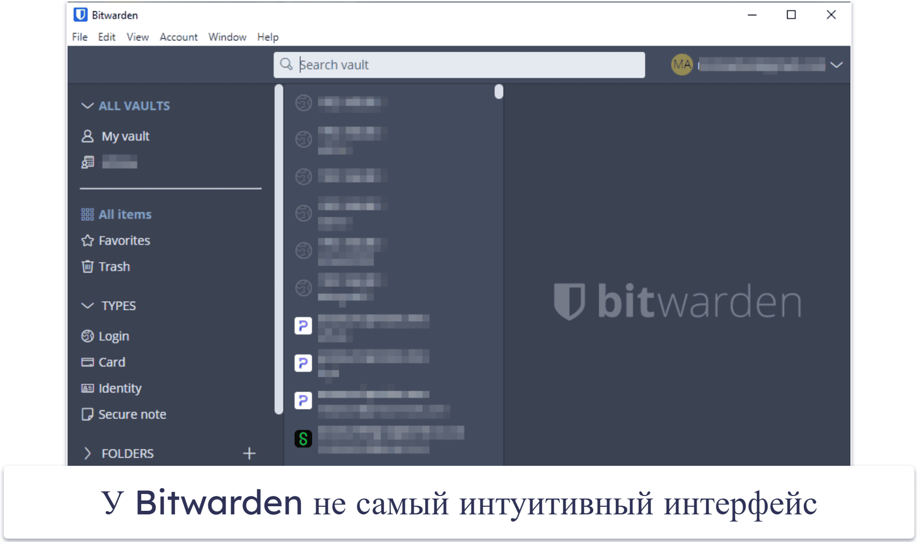 10. Bitwarden — менеджер паролей с открытым исходным кодом