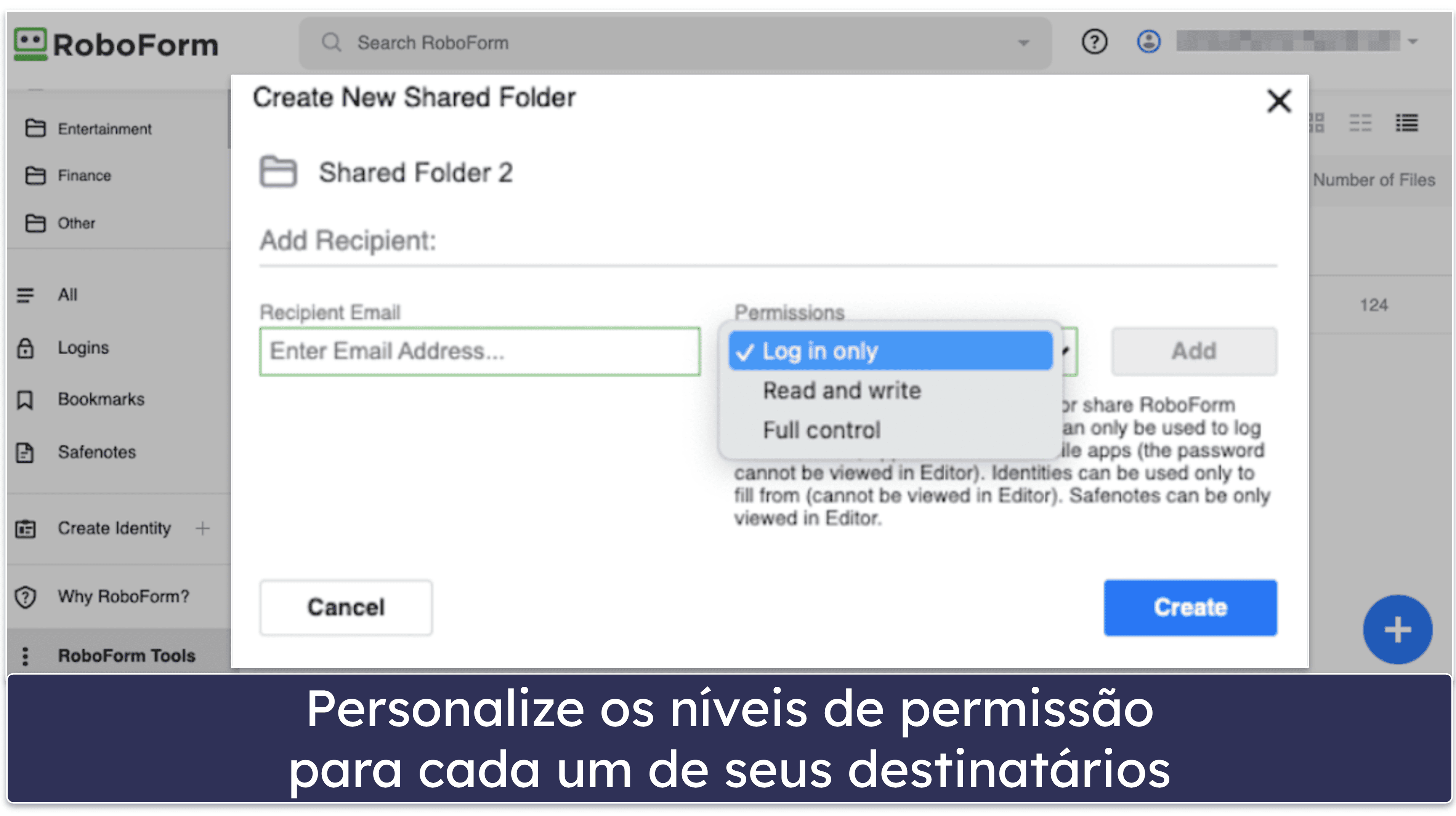 🥉3. RoboForm — O melhor para preenchimento avançado de formulários