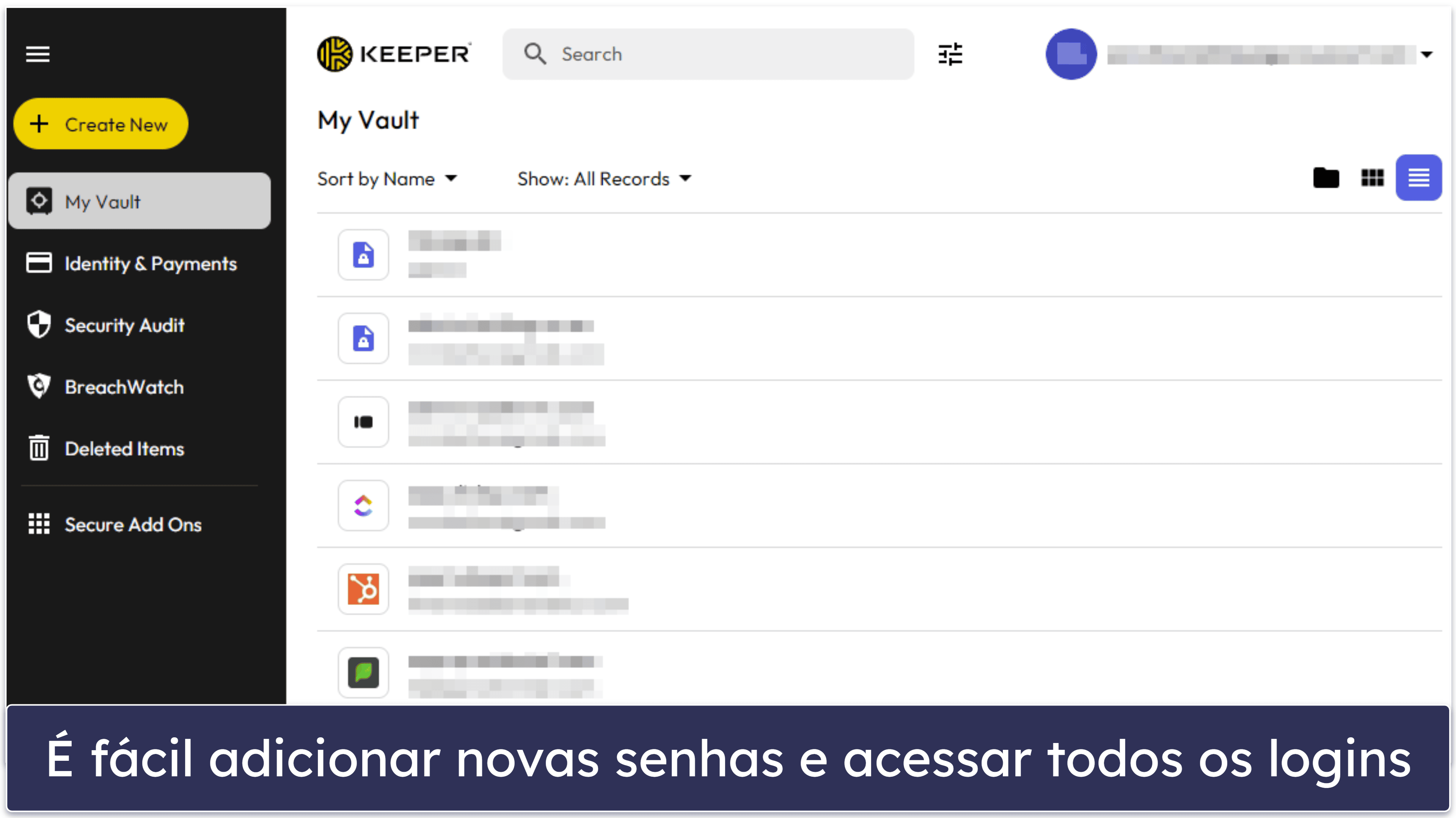 5. Keeper — Melhores recursos de segurança adicionais