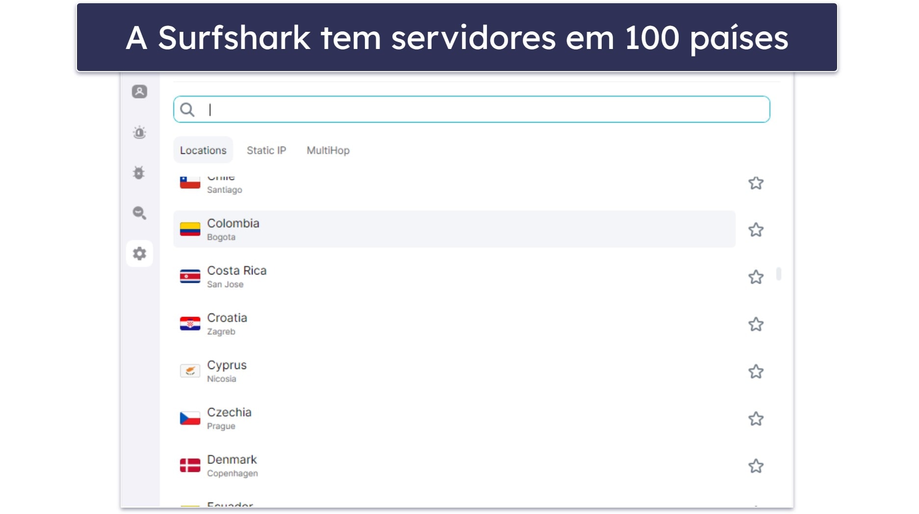 5. Surfshark – aplicativos intuitivos &amp; planos acessíveis