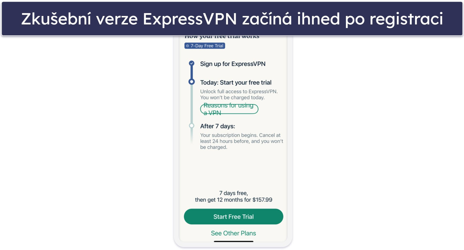 🥇 1. ExpressVPN – Nejlepší zkušební verze VPN zdarma v roce 2025