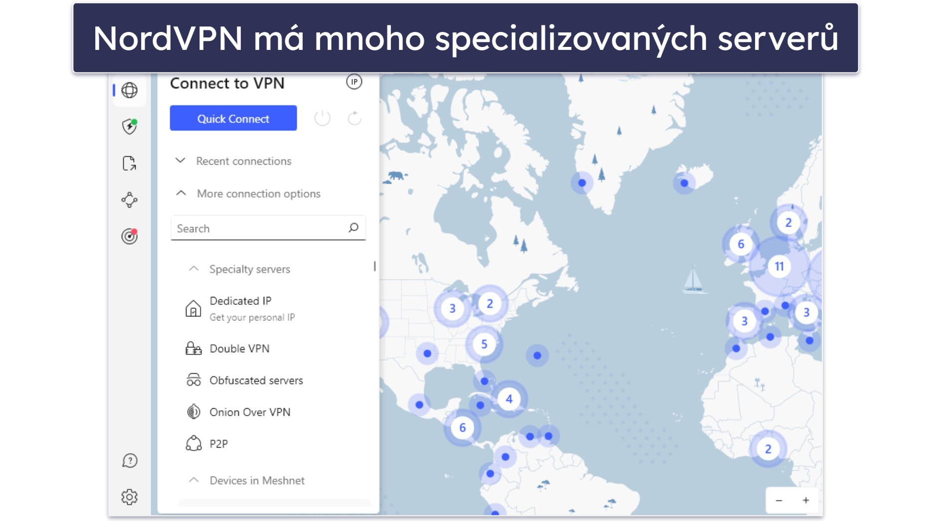 5. NordVPN – 7denní zkušební verze VPN zdarma na Androidu s výjimečnými funkcemi