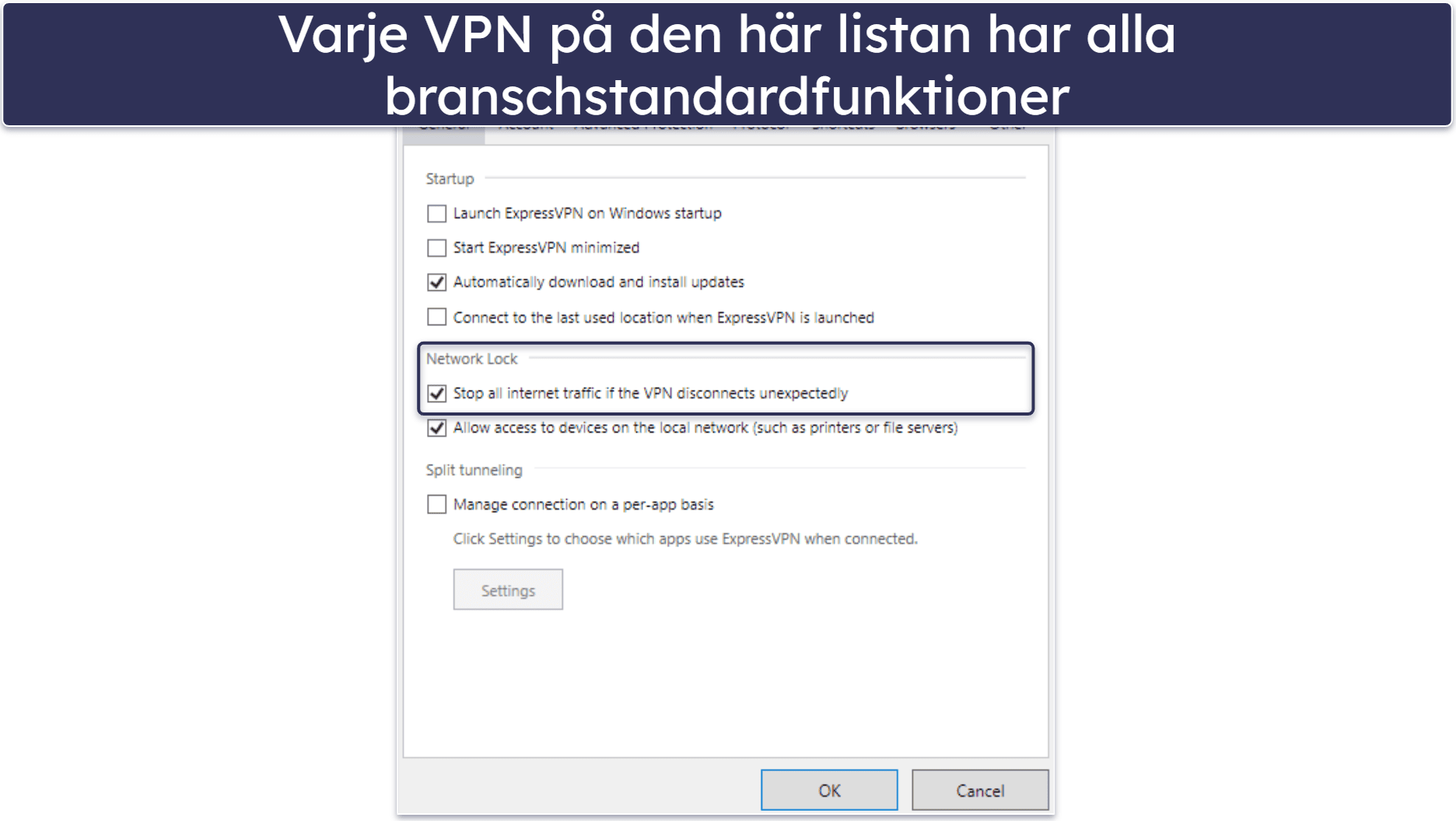 Testmetodik: Jämförelse och rankningskriterier