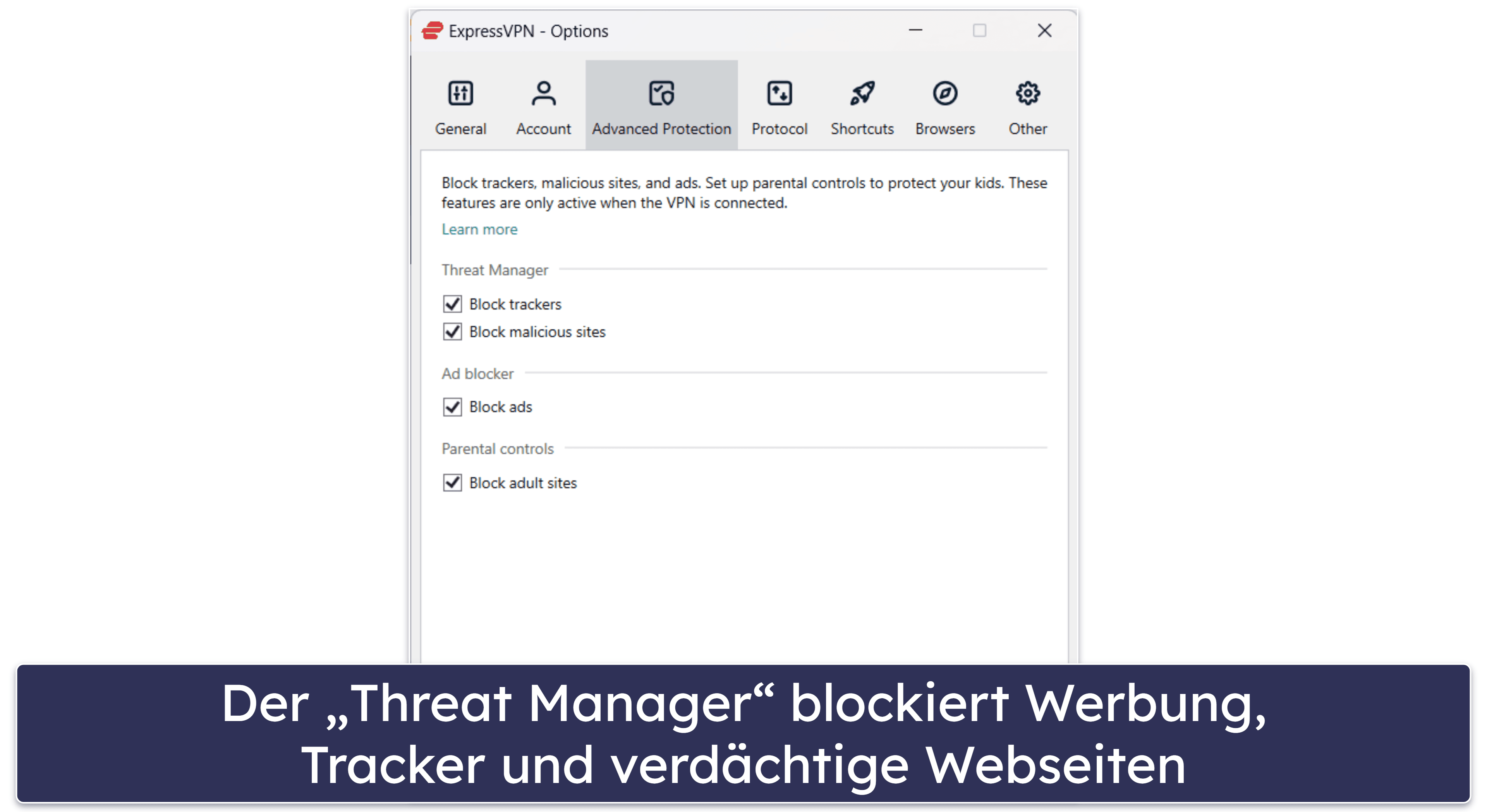 🥇1. ExpressVPN — Bestes VPN für Dubai