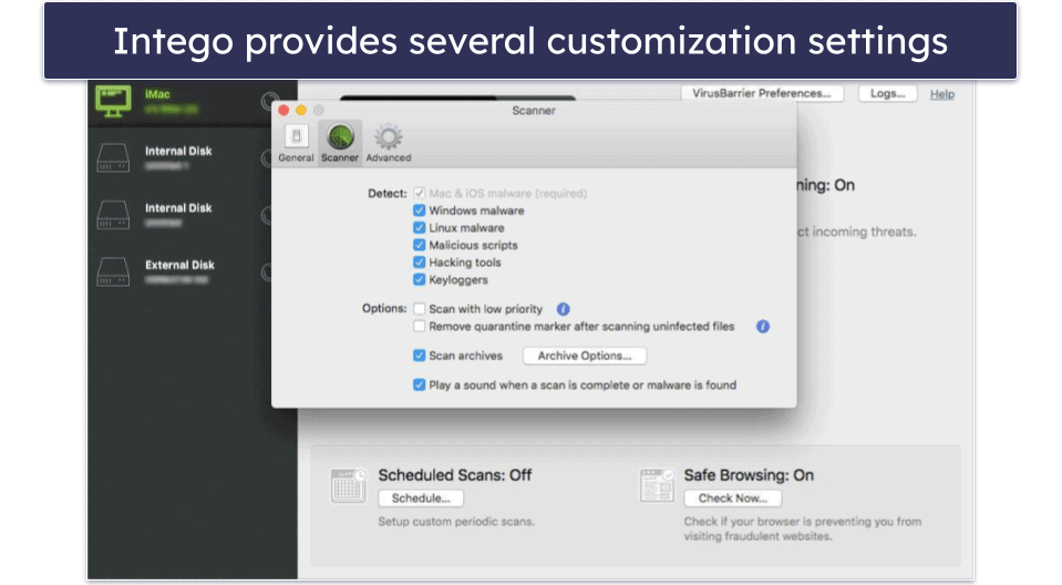 🥇1. Intego — Best Overall Mac Antivirus of 2024