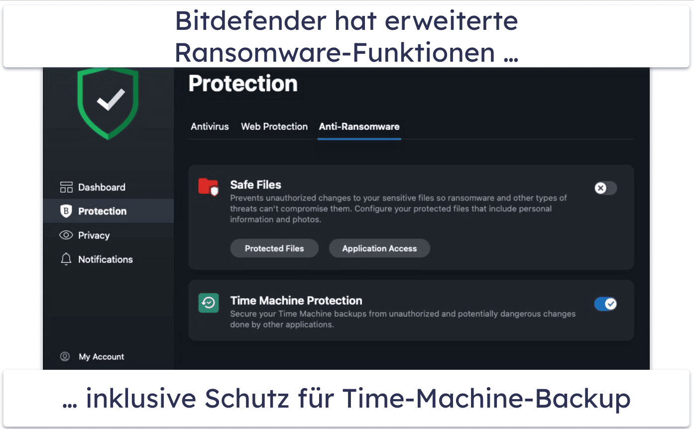 5. Bitdefender – toller Ransomware-Schutz für macOS