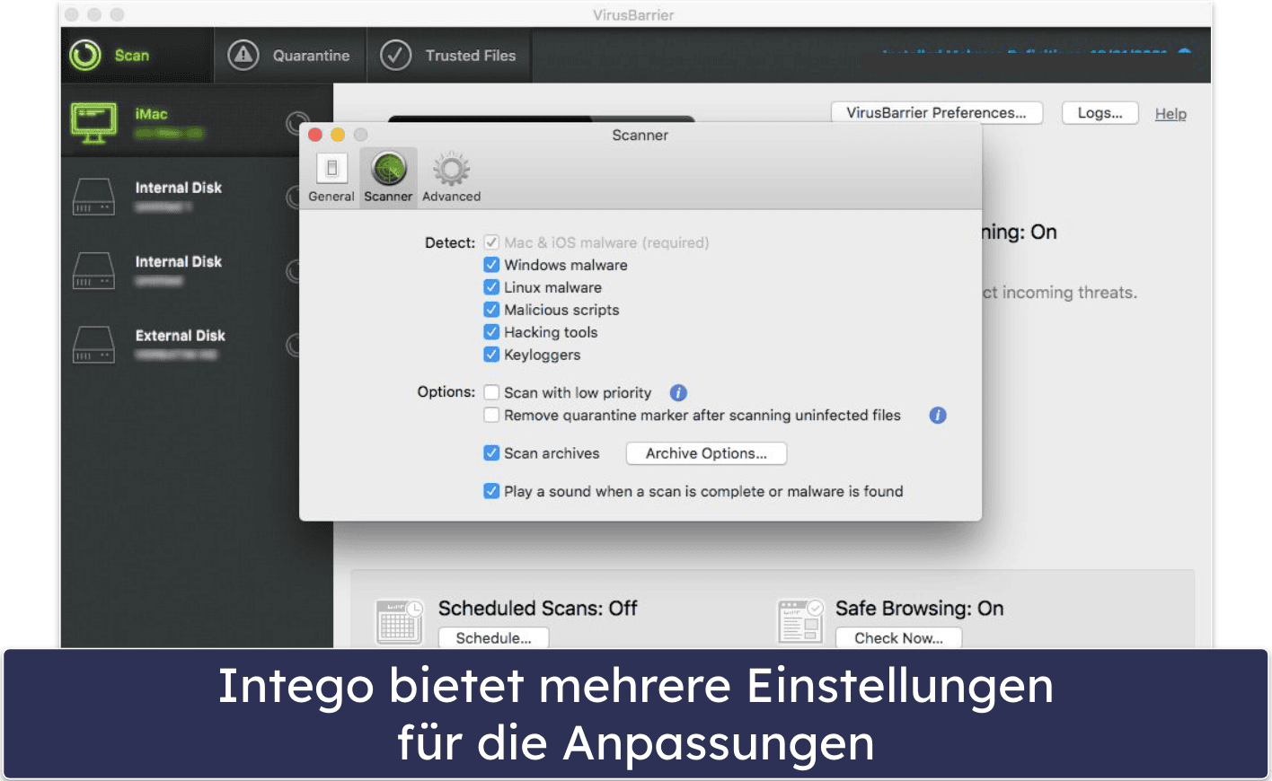 🥇1. Intego – bester Mac-Antivirus insgesamt 2024