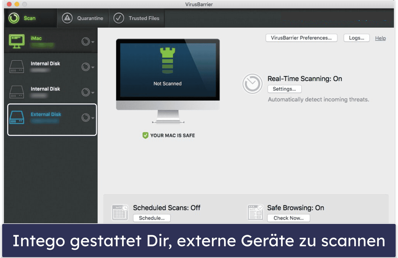 🥇1. Intego – bester Mac-Antivirus insgesamt 2024