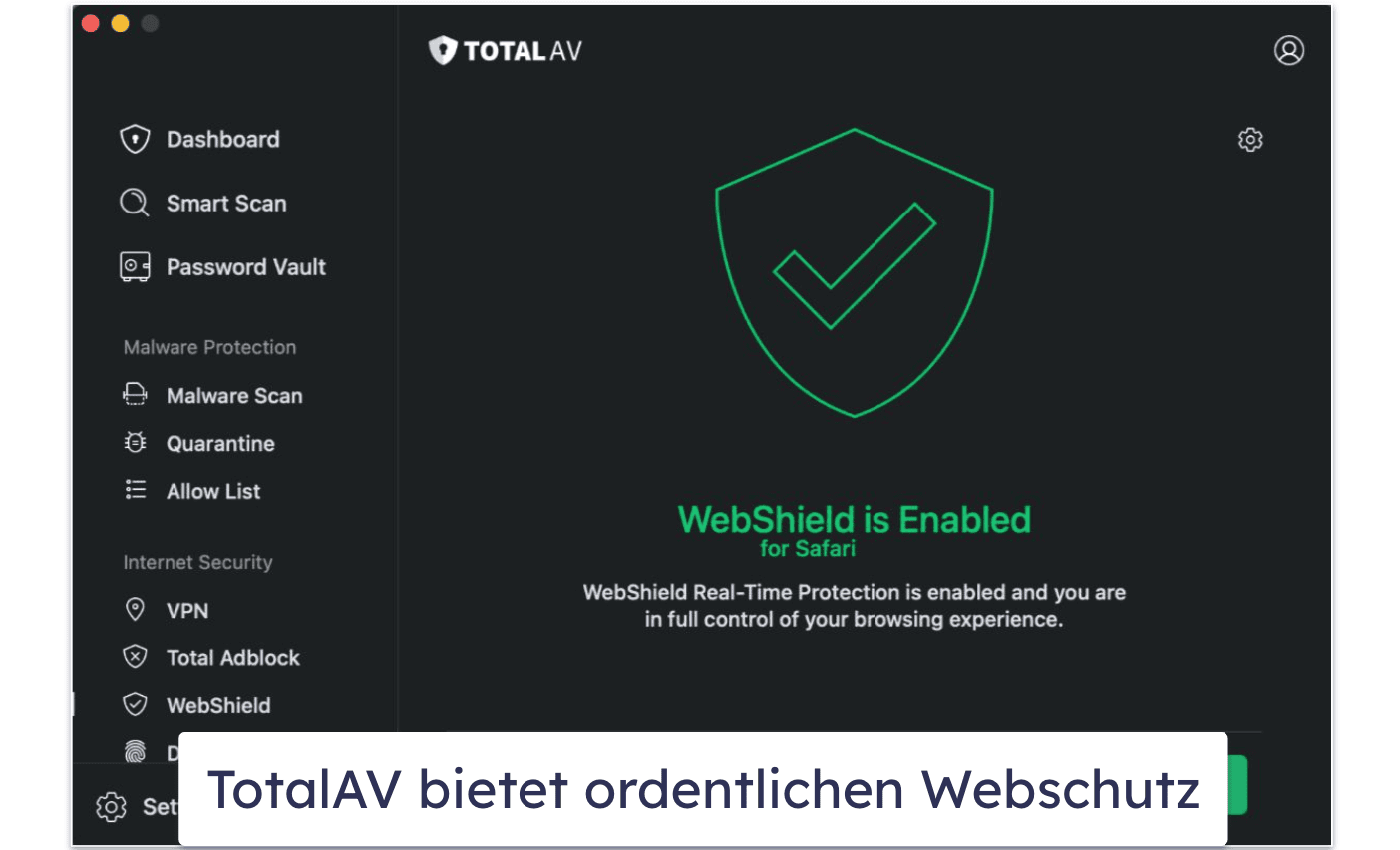 🥈2. TotalAV – am besten für Mac-Optimierung